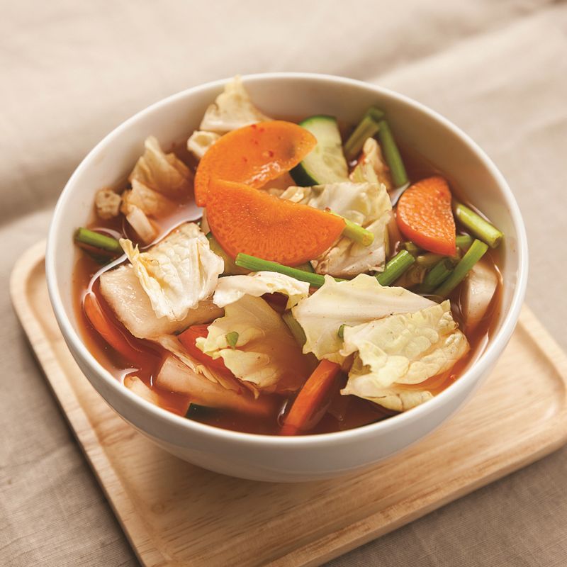 사과즙나박김치