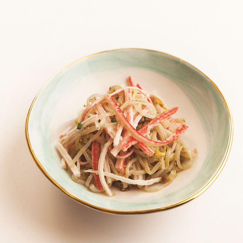 맛살숙주나물무침