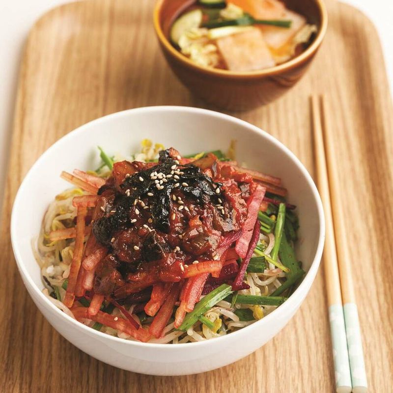 골뱅이 비빔밥