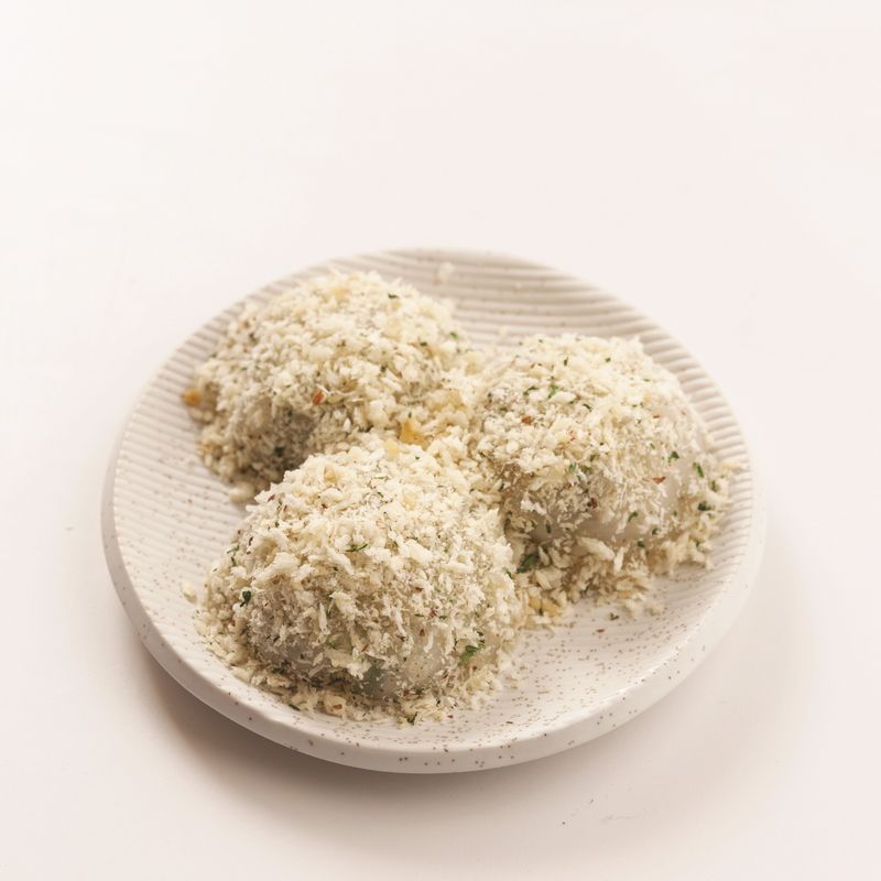 순서 1에 순서 3을 넣어 골고루 묻히면 완성이예요.