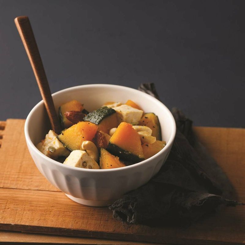 견과류단호박샐러드