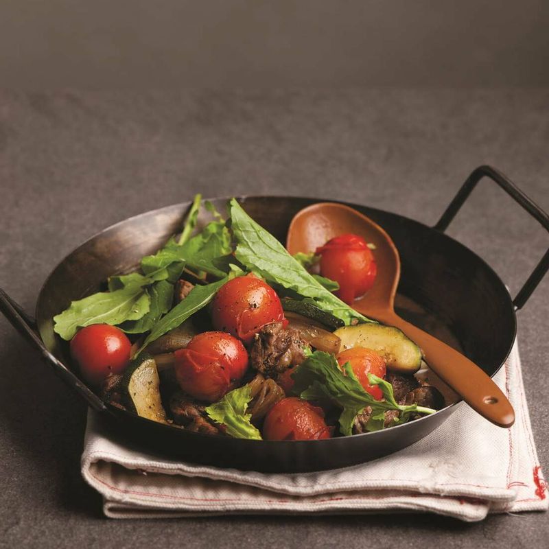 구운 토마토소고기샐러드