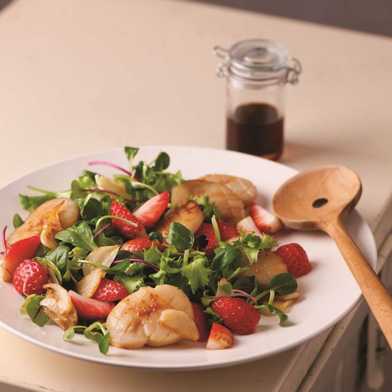 베이비채소딸기샐러드