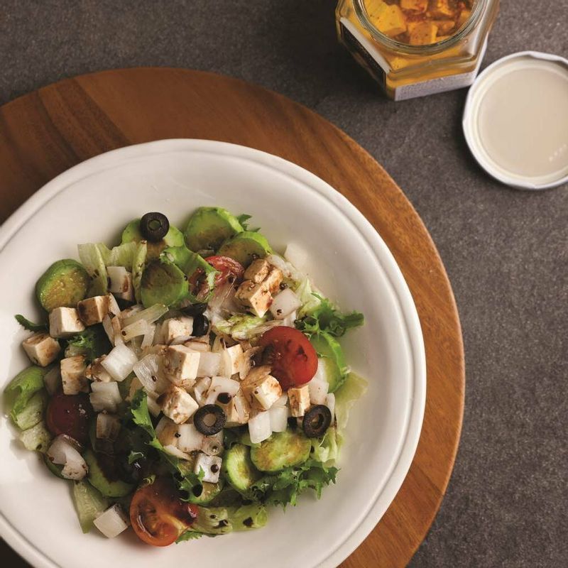 페타치즈올리브오이샐러드