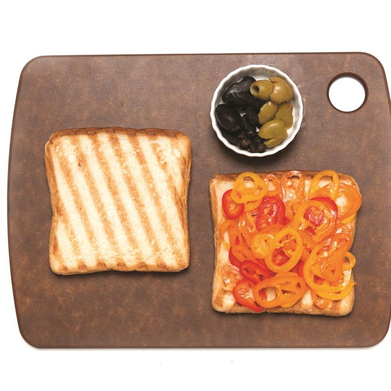 그릴팬에 빵을 구운 후 순서 2를 올려주세요.