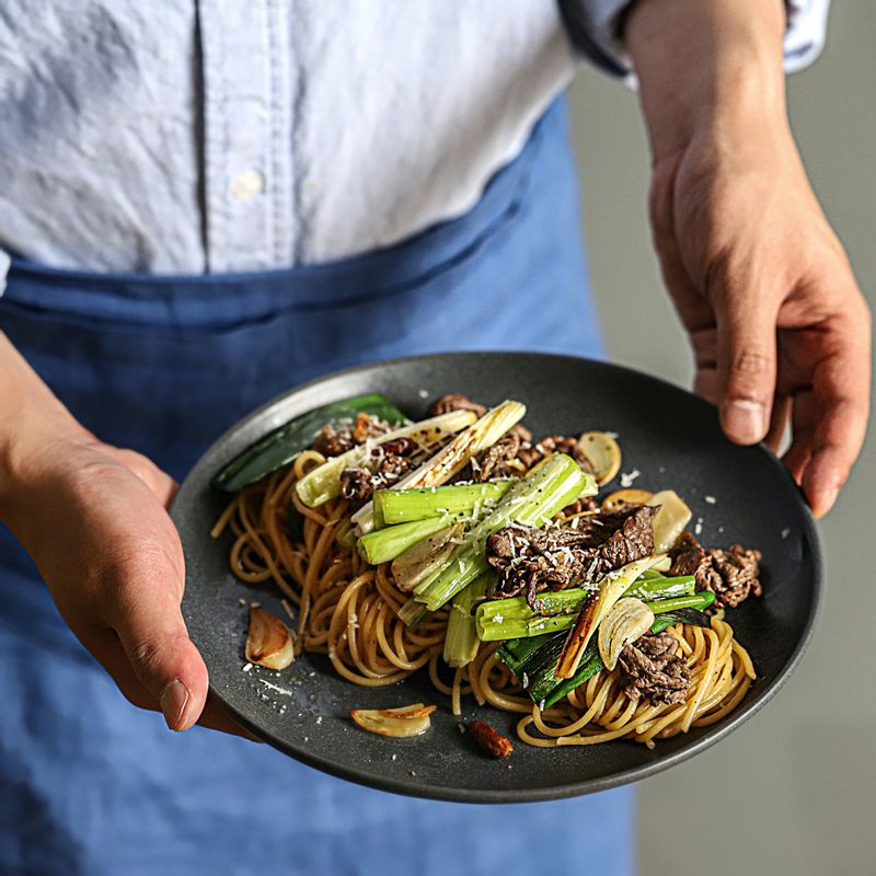 쯔유파스타,파스타,스파게티,안주,맥주안주