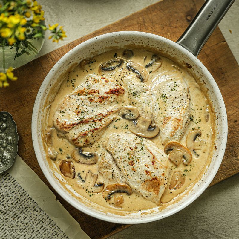 닭가슴살,저탄수화물,단백질,양식,영화요리,영화,와인안주,크림소스