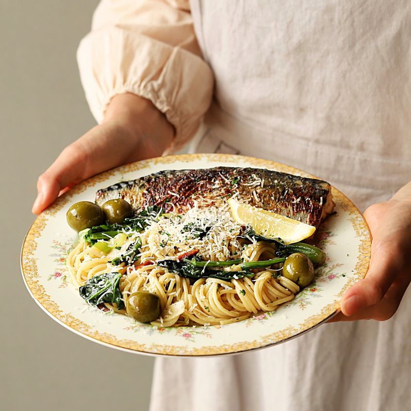 고등어파스타,고등어,생선요리,파스타,스파게티