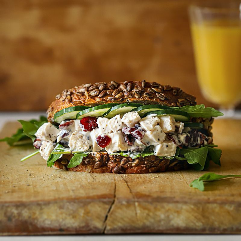 다이어트,닭가슴살,도시락,간식,닭가슴살크랜베리샌드위치,샌드위치