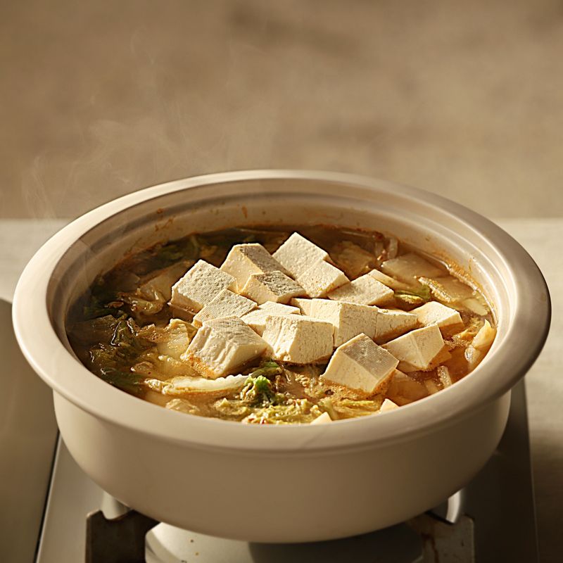 두부를 넣어주세요.