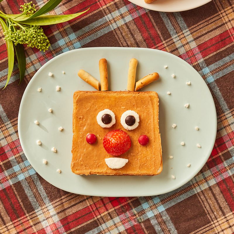 크리스마스,연말,루돌프토스트,토스트,간식,아이간식,크리스마스요리,크리스마스토스트