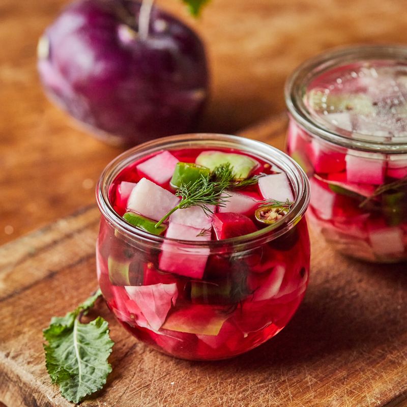 콜라비고깔양배추피클,피클,고깔양배추,콜라비