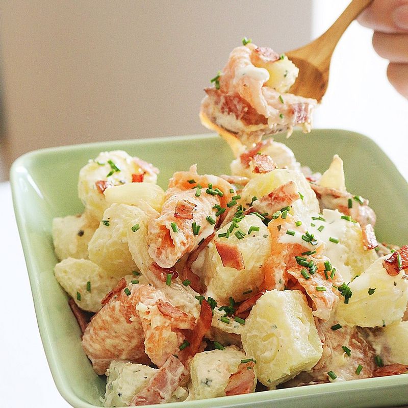 연어감자샐러드