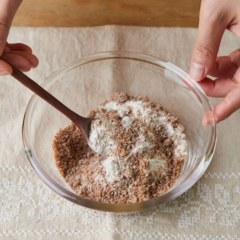 속 재료를 섞어 준비해 주세요.