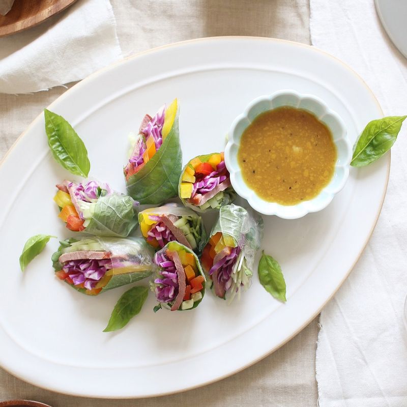 훈제오리월남쌈