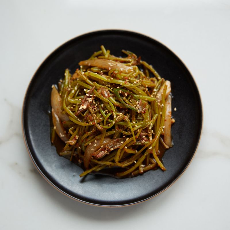 고구마순,멸치조림,고구마순멸치조림,고구마순멸치조림레시피,고구마순멸치조림만드는법