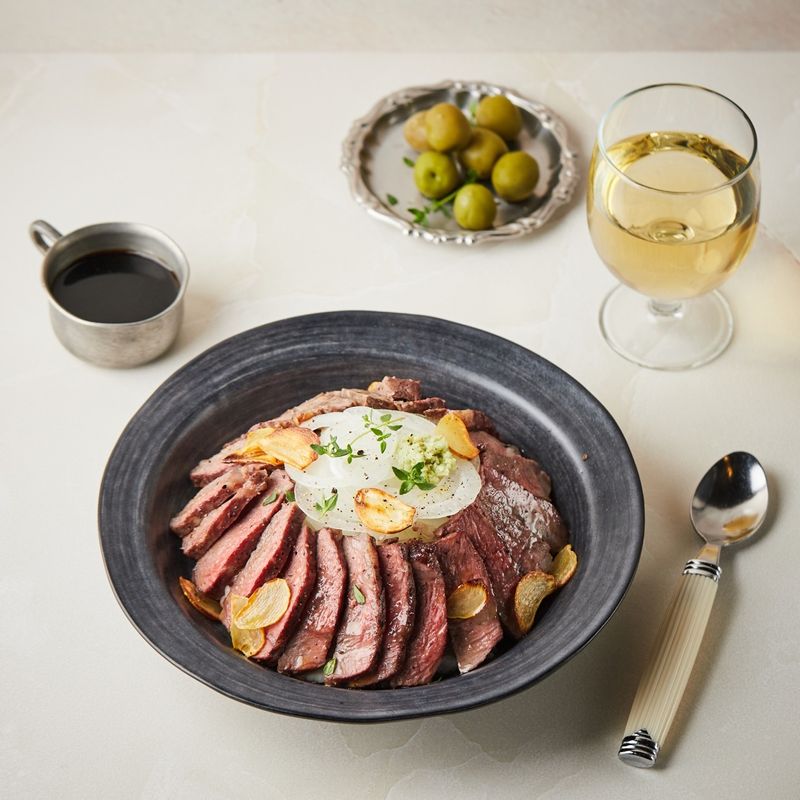 스테이크덮밥, 한그릇요리, 덮밥, 스테이크, 스테이크덮밥레시피, 스테이크덮밥만드는법