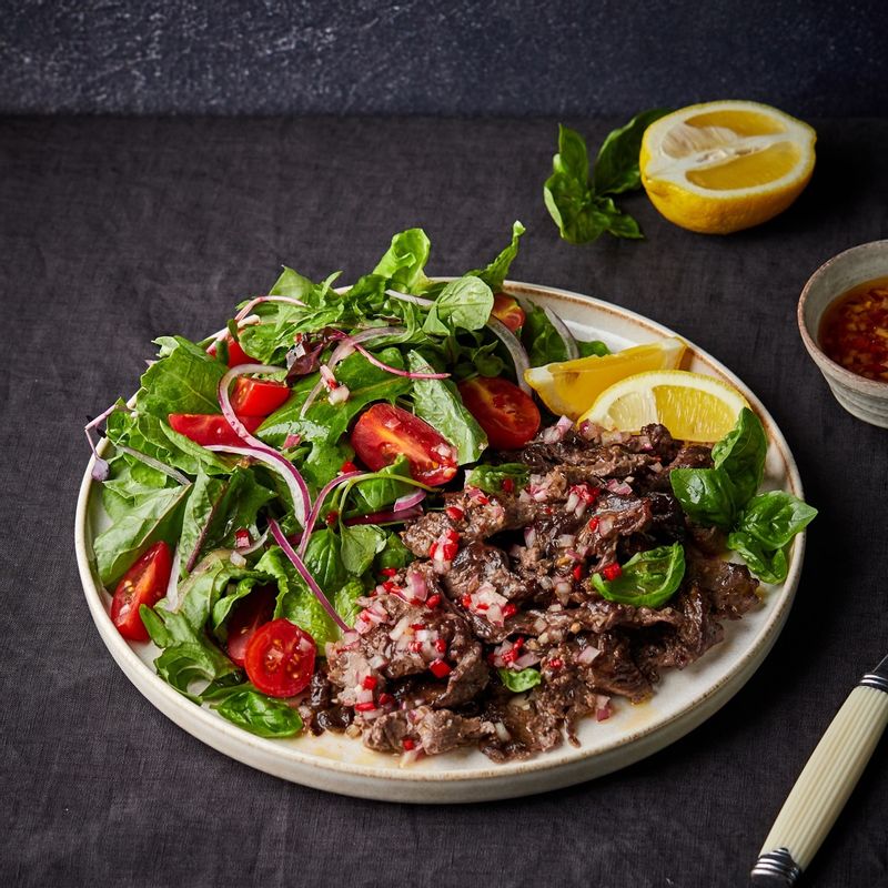 불고기,불고기샐러드,태국식불고기샐러드,피쉬소스,샐러드,샐러드추천,다이어트,불고기샐러드레시피,불고기샐러드만드는법