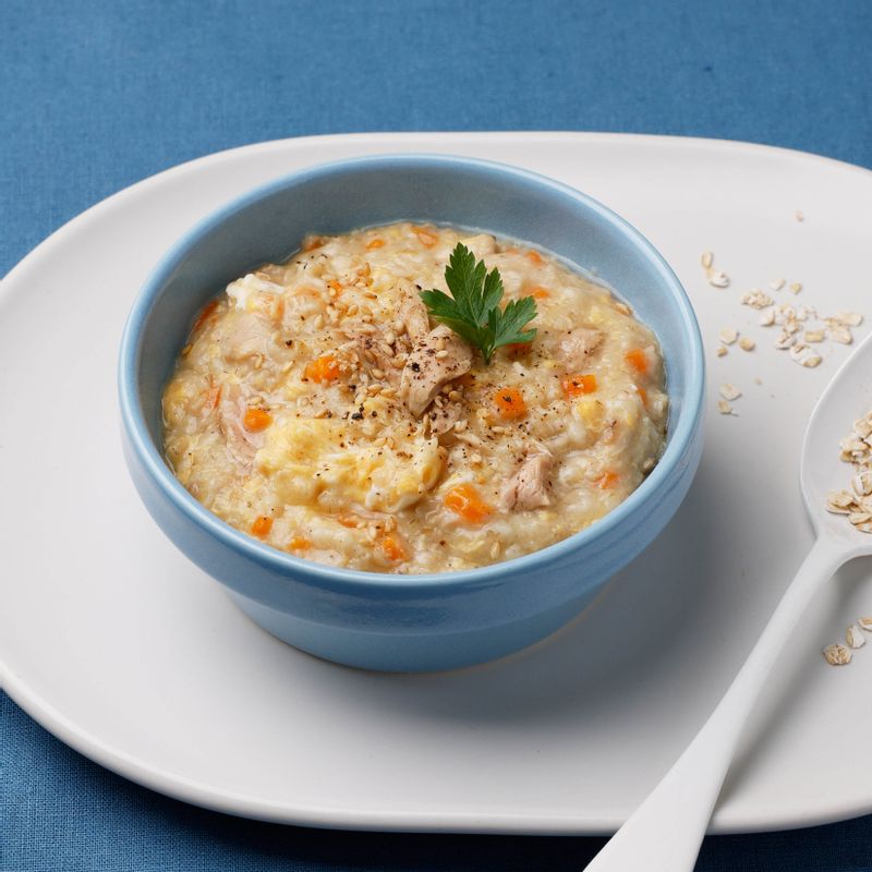 오트밀,퀵오트밀,귀리,오트밀죽,참치,참치오트밀죽,참치오트밀죽레시피,참치오트밀죽만드는법