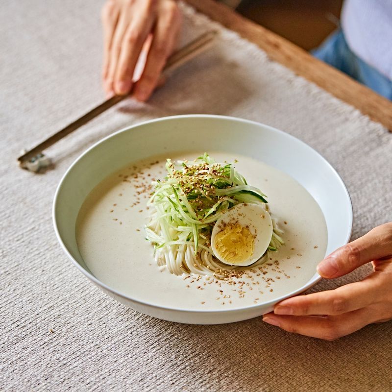 콩국수,두유,두부,통깨,간단콩국수
