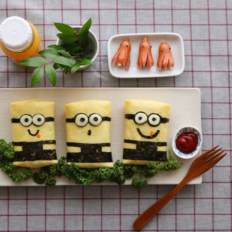 계란, 계란말이, 피크닉, 도시락