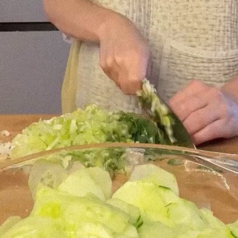 대파는 송송 썰어주세요.