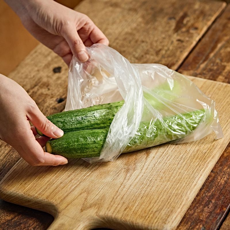 비닐에 넣고 칼등이나 조리용 망치로 탕탕 두드려 으깨주세요.