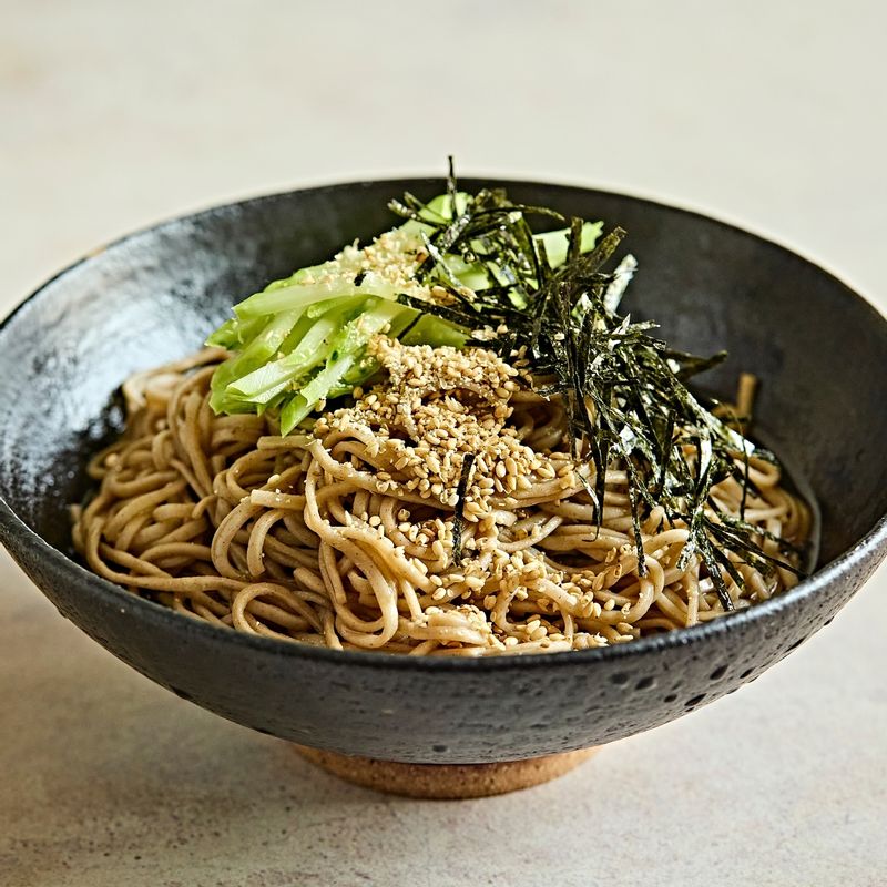 화이트발사믹식초, 발사믹식초, 들기름, 막국수