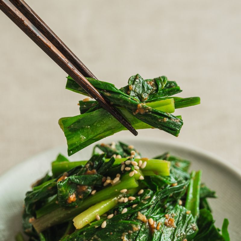 명이나물, 나물, 반찬