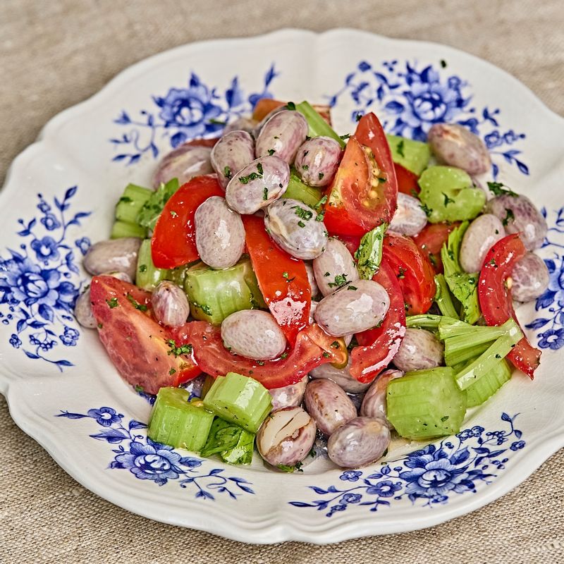 호랑이콩샐러드, 콩샐러드, 건강샐러드, 간단샐러드, 콩요리, 여름샐러드, 화이트발사믹드레싱, 방울토마토샐러드, 콩반찬, 냉채요리