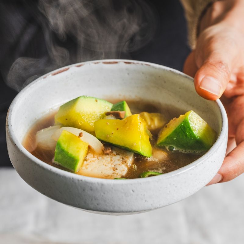 둥근호박된장찌개, 호박찌개, 여름국, 된장국, 구수한국, 멸치육수요리, 채소찌개