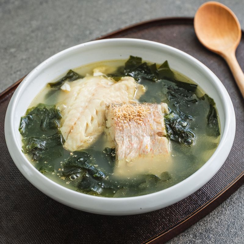 참옥돔미역국, 생선미역국, 국물요리, 담백한국, 집밥, 바다향요리, 30분요리, 건강한한끼