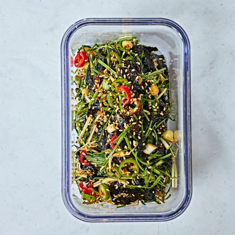 달래김무침, 달래요리, 봄반찬, 봄나물, 달래, 밑반찬, 김무침, 집밥반찬, 제철요리, 간단반찬