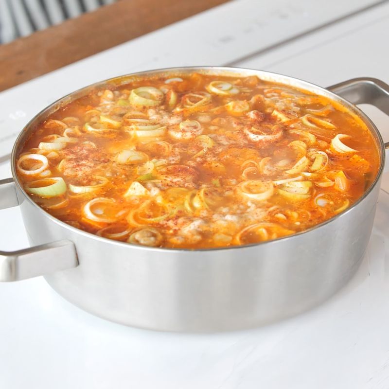 김치찌개, 김치, 돼지고기, 두부, 강레오레시피