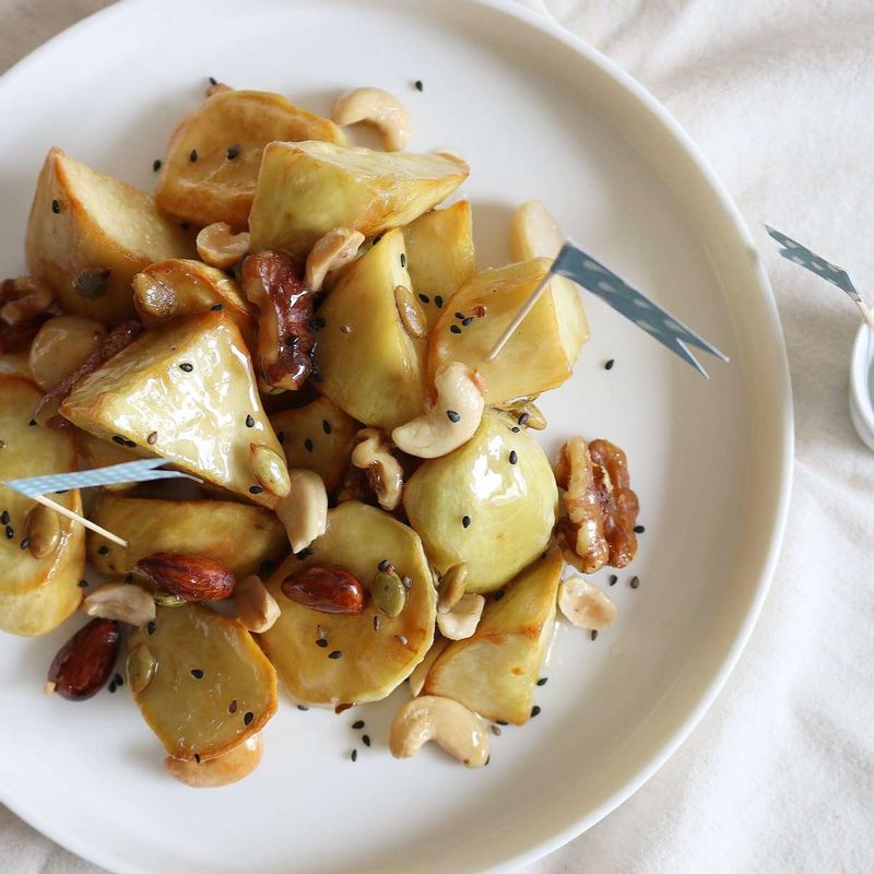 고구마견과류 맛탕