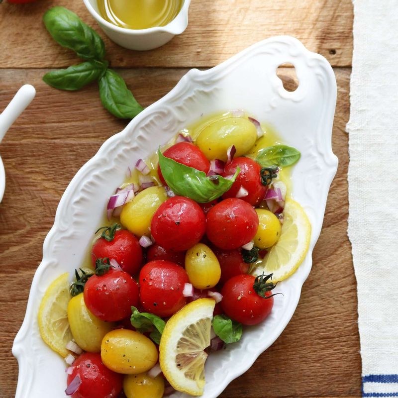 칼라 방울토마토 마리네이드