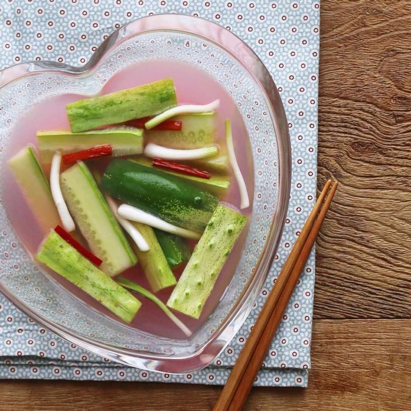 오이비트물김치