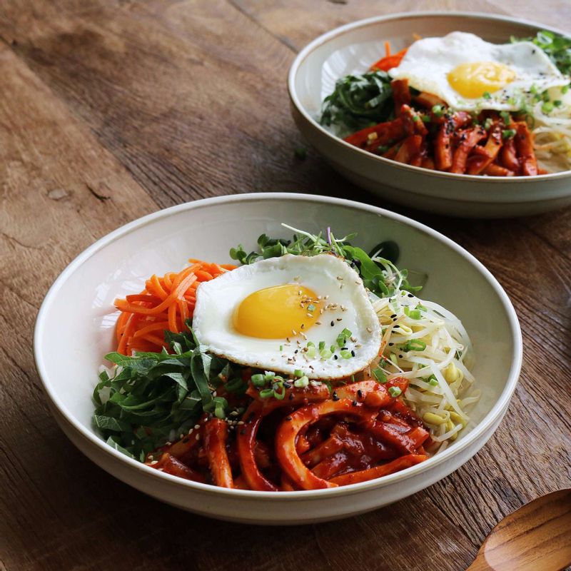 오징어콩나물비빔밥