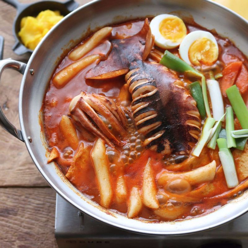 통오징어떡볶이