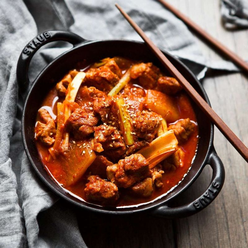 돼지고기무조림