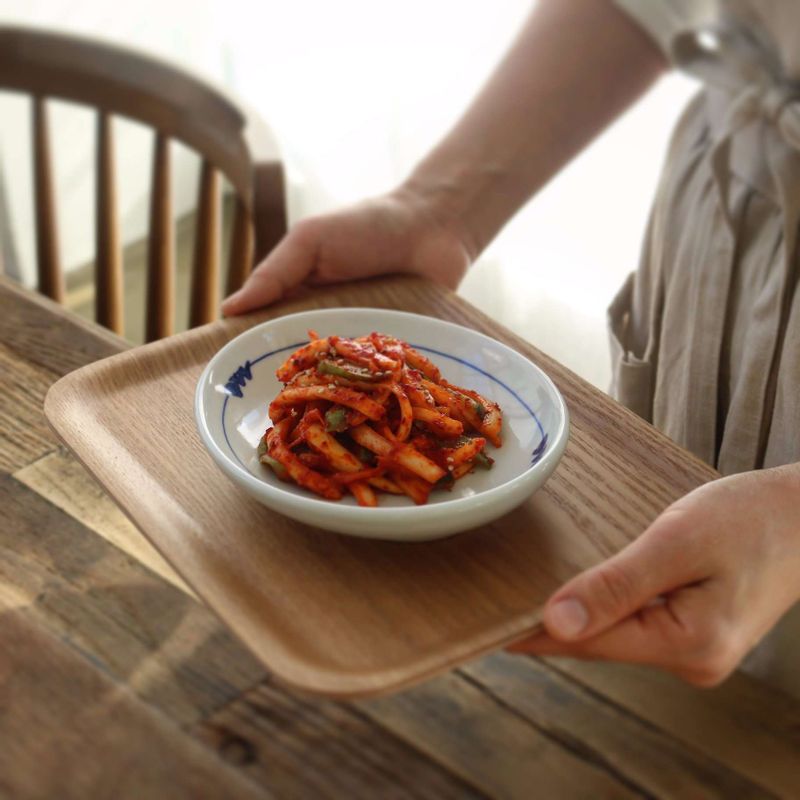 도라지오이무침