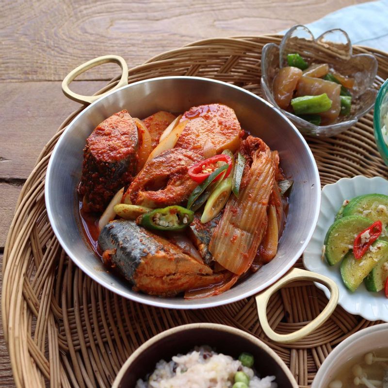 묵은지고등어조림