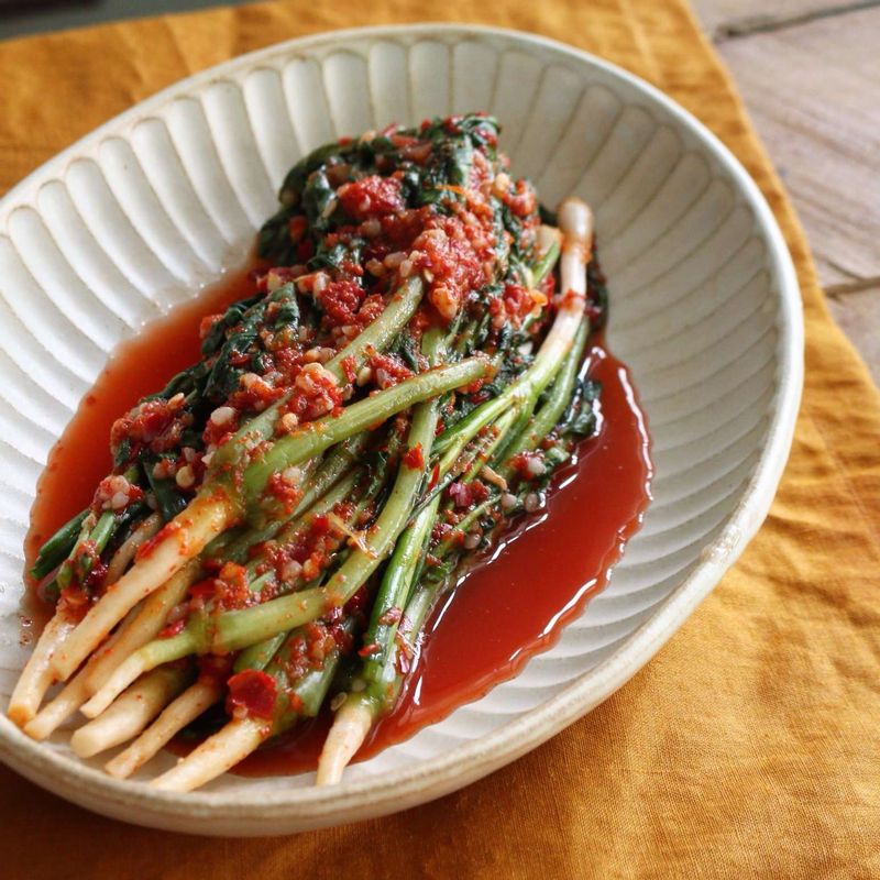 열무김치,열무,여름