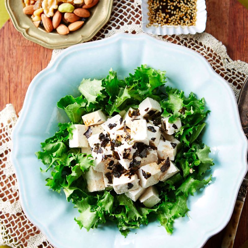 두부치커리 샐러드