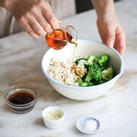 브로콜리두부무침 Step 4