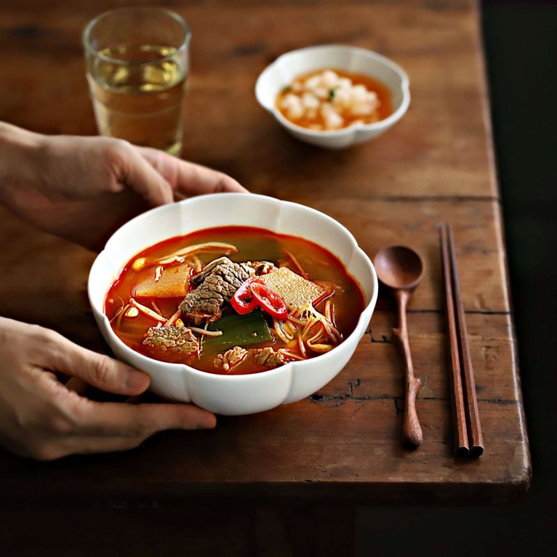 얼큰쇠고기뭇국