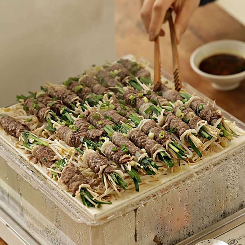 차돌박이야채찜