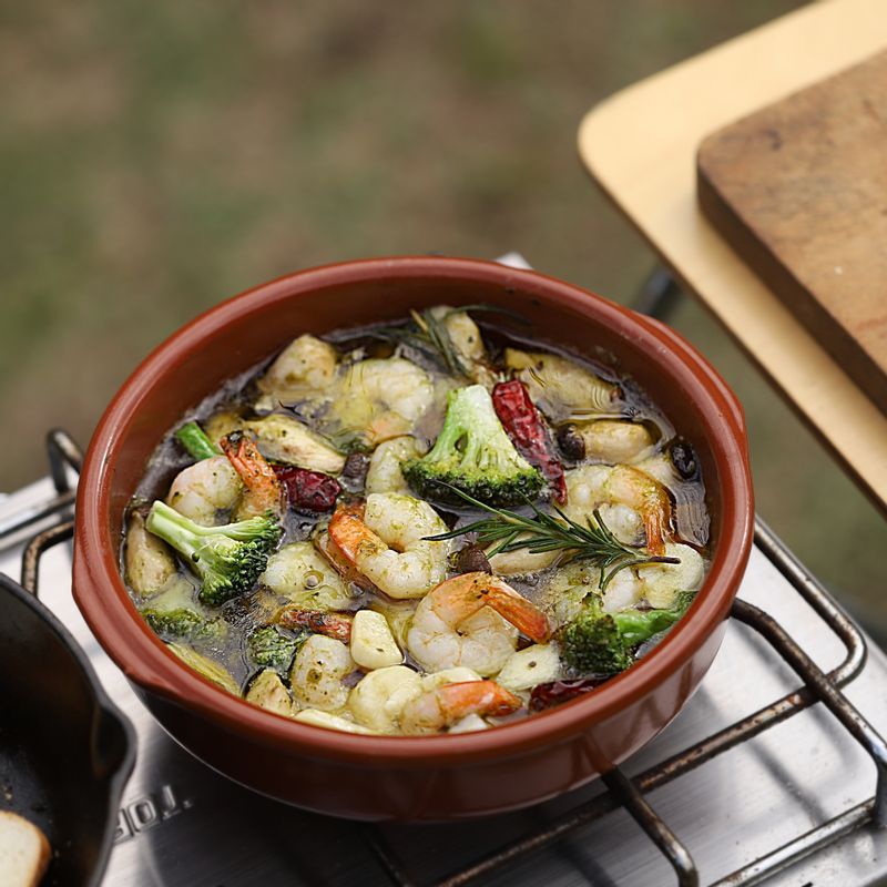 바질페스토 감바스