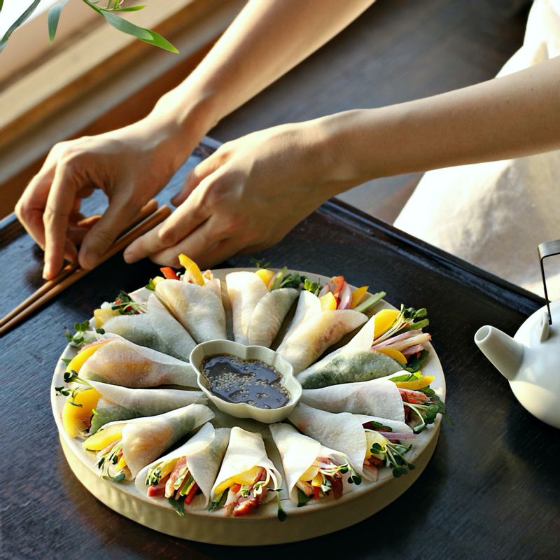 훈제오리무쌈말이