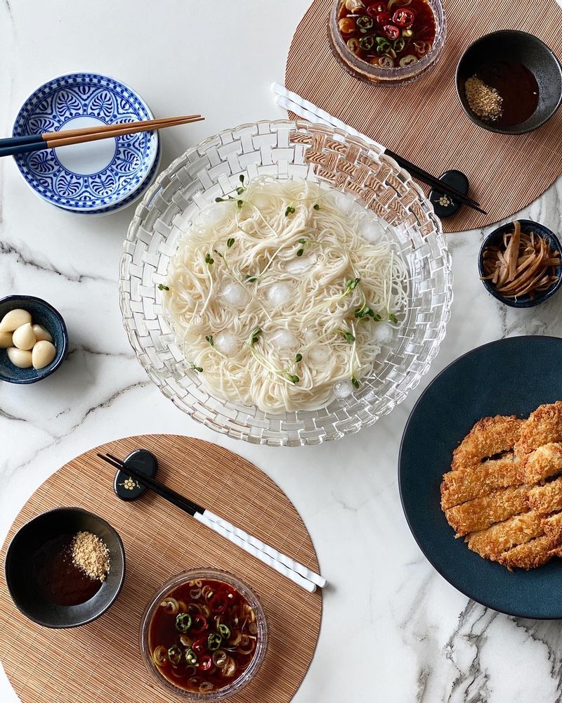 #하야시소면 #여름국수 #돈까스 #여름별미 #국수요리 #하야시소바